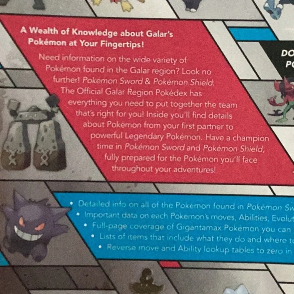Pokemon Sword & Pokemon Shield Pokedex The Official Galar Region Pokédex Guide